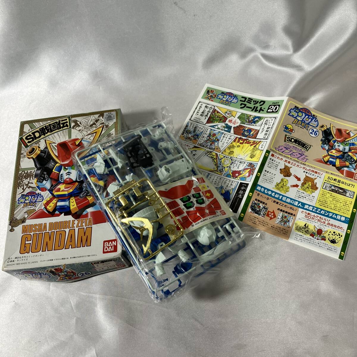 SD戦国伝　SDガンダムBB戦士　ムシャダブルゼータガンダム　未開封品　*ey1987