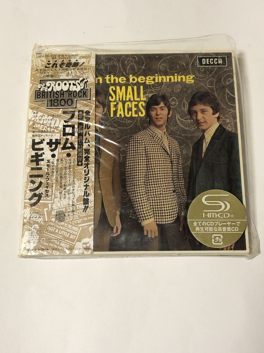 フロム・ザ・ビギニング スモール　フェイセスSMALL FACES From The Beginning 2枚目のCD欠品　Disc1のみ　UICY75191 訳あり