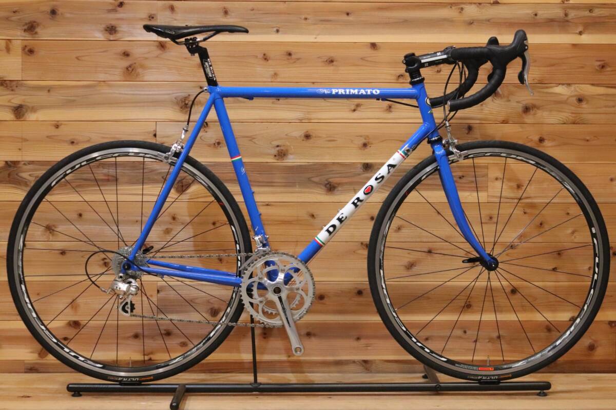 デローザ DE ROSA ネオプリマート NEOPRIMATO 56サイズ カンパニョーロ ベローチェ 10S クロモリ ロードバイク 【広島店】