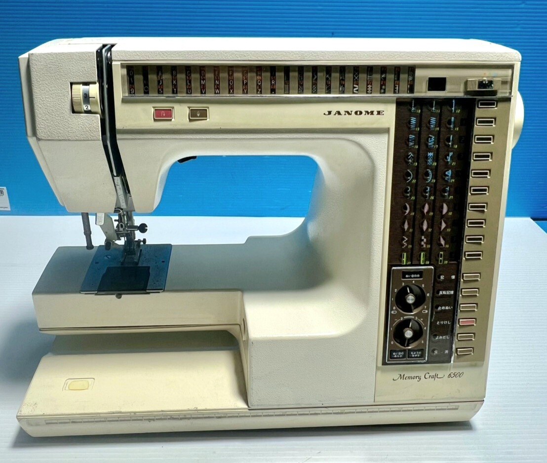 B265 ★JANOME ジャノメ ミシン Memory Craft MODEL 6500 ジャンク品