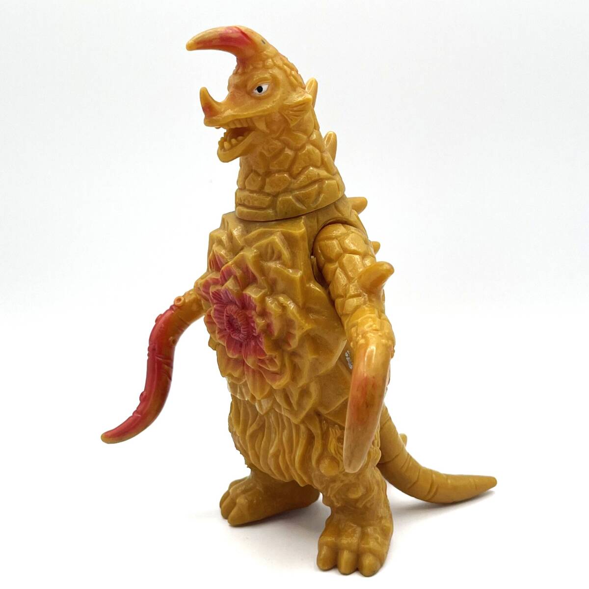 □ BANDAI 1989 アストロモンス 黄ver 円谷プロ ウルトラマンタロウ フィギュア ソフビ バンダイ コレクター放出品 当時物 レトロ 約17cm