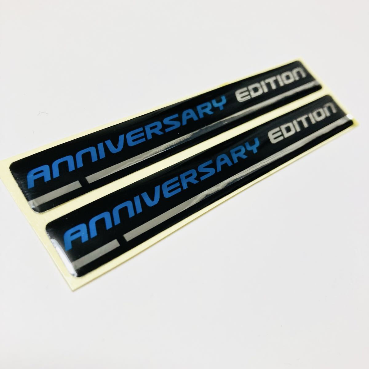 アニバーサリー エディション EDITION 汎用 パーツ シール エンブレム 国産 外車 内装 外装 カスタム マツダ スズキ ホンダ 三菱 BMW MINI