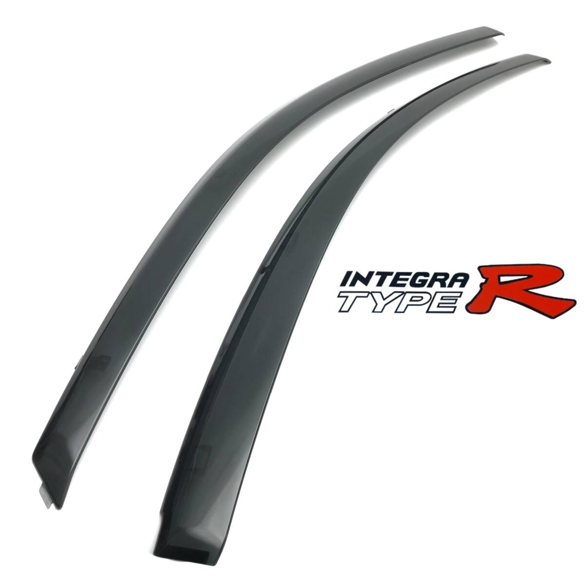 ◆絶版品 程度良好♪ インテグラ DC5 タイプR 純正 ドア サイド バイザー 左右セット 金具付 日除け 雨除け 即決/即納◆