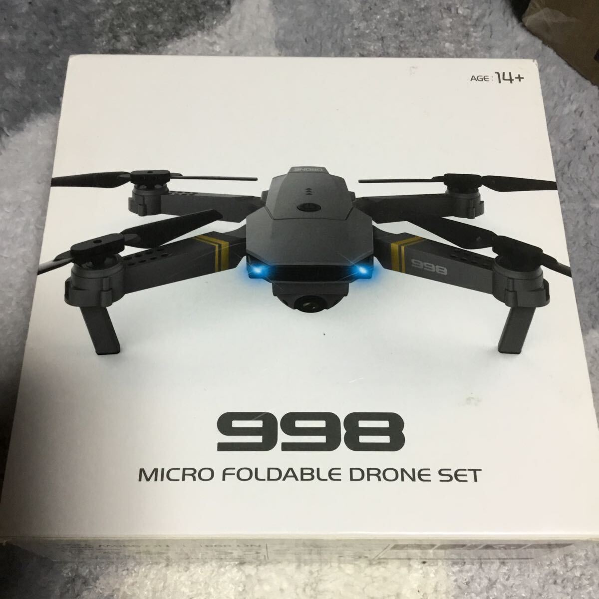 美品　ドローン　998 DRONE バッテリー3個　セット　スマホ対応
