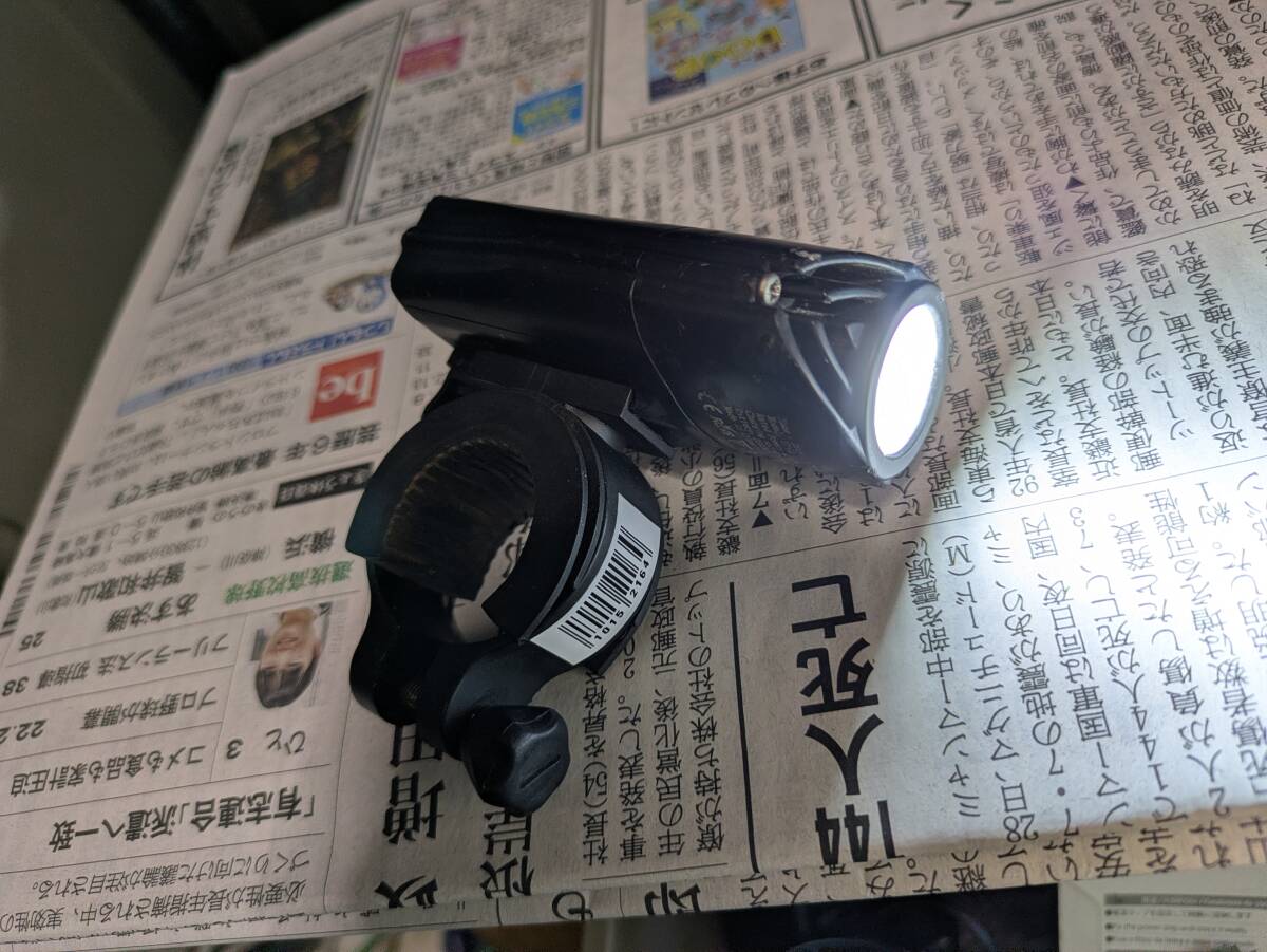 ものすごく明るい　自転車ライト　ＧＹＵＥ　 現状品　10152164-46068