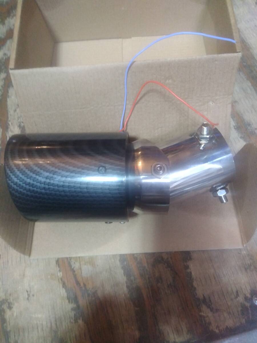 マフラーカッター　新品　LED