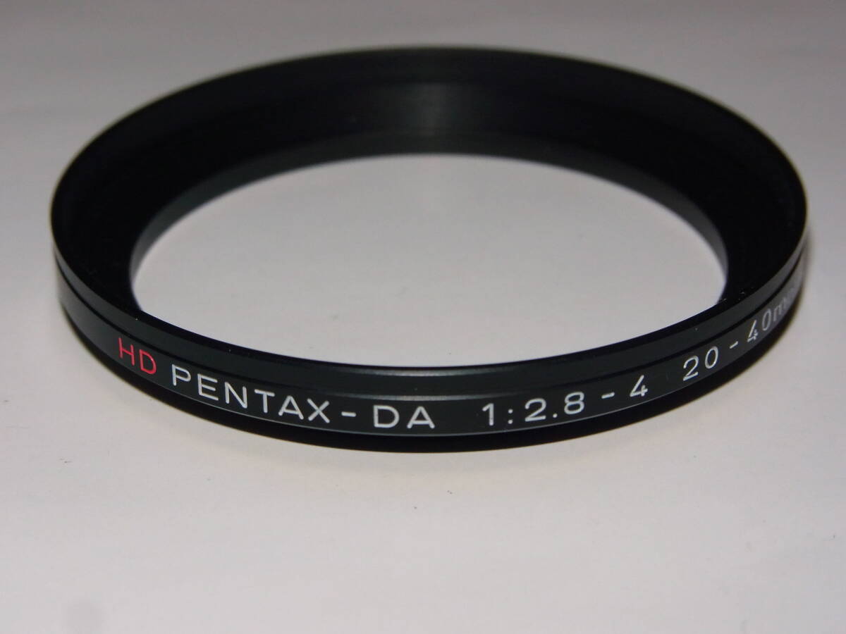 HD　ペンタックス　DA20-40ｍｍ　ＥＤ　Limited　DC　WR　MH-RA55　ブラック