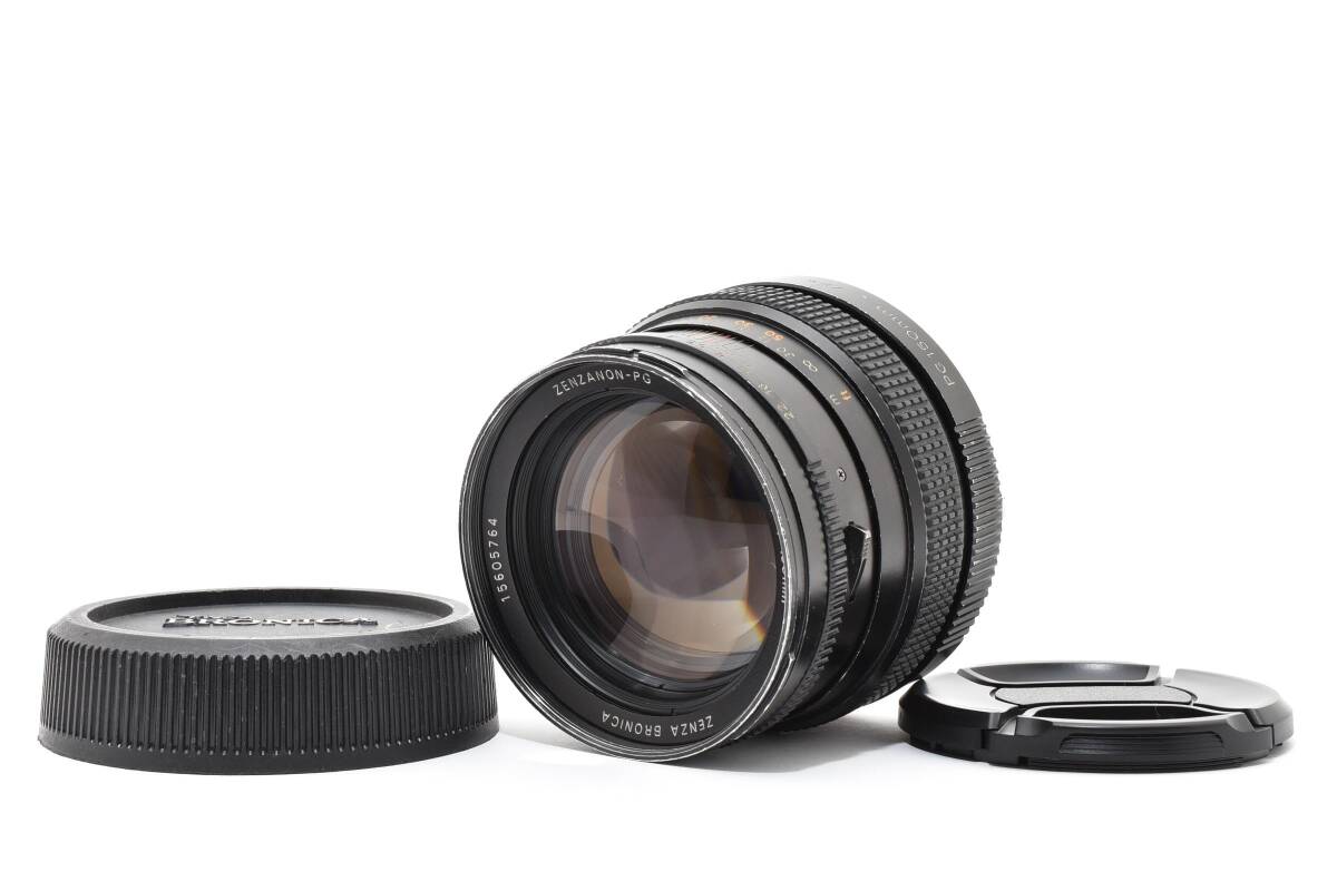 ゼンザブロニカ　ZENZA BRONICA ZENZANON-PG 150mm 1:4 GS-1用 《動作確認済》中判 フィルム カメラ 単焦点レンズ #A0874-07F