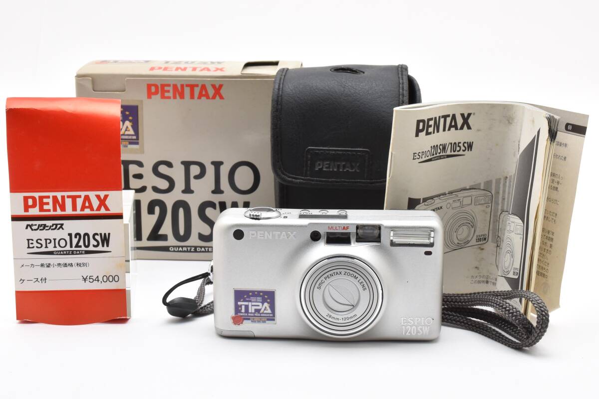 ■ 特上美品 ■ ペンタックス　PENTAX ESPIO 120SW《動作確認済・付属品多数》 コンパクト フィルム カメラ #A0879-08F