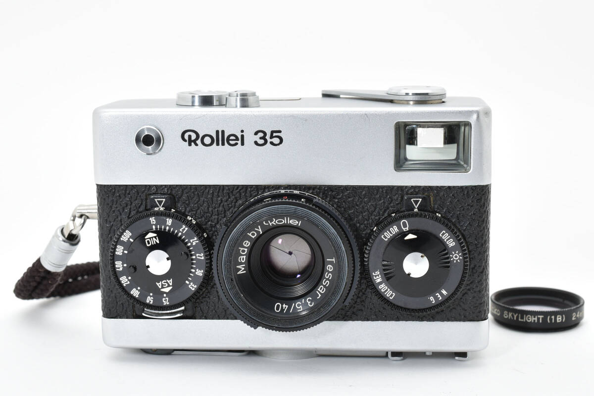 ■ 美品 ■ ローライ　Rollei 35 40mm F3.5 シンガポール 《動作確認済》 コンパクト フィルム カメラ #A0810-24J