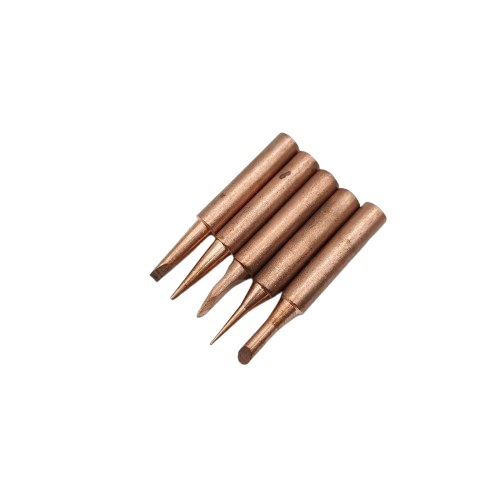 5セット 900M-T はんだごて 先端 交換 チップ 銅製 ハンダごて 半田ごて
