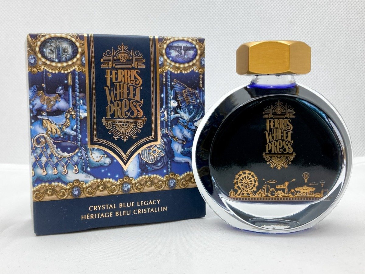 ▼　【Ferris Wheel Press / フェリス ホイール プレス クリスタルブルーレガシー ラメ入 38ml …】001-02602