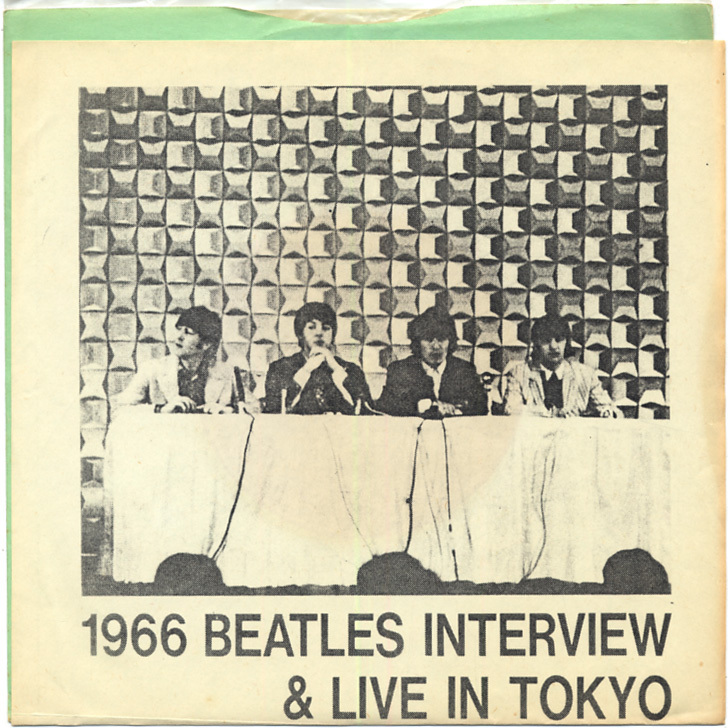 HS842■THE BEATLES■1966 BEATLES INTERVIEW & LIVE IN TOKYO(FLEXI)ソノシート
