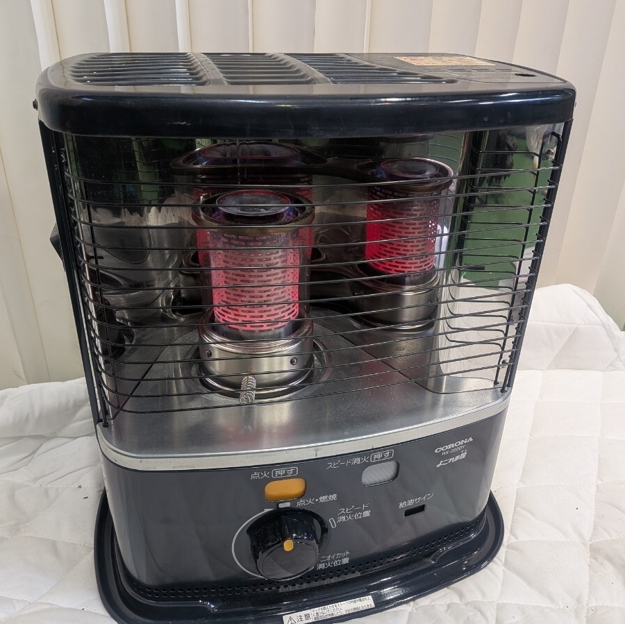 ♪家A300 石油ストーブ CORONA RX-2220Y よごれま栓 コロナ 自然通気形開放式石油ストーブ 暖房器具 タンク容量3.7L