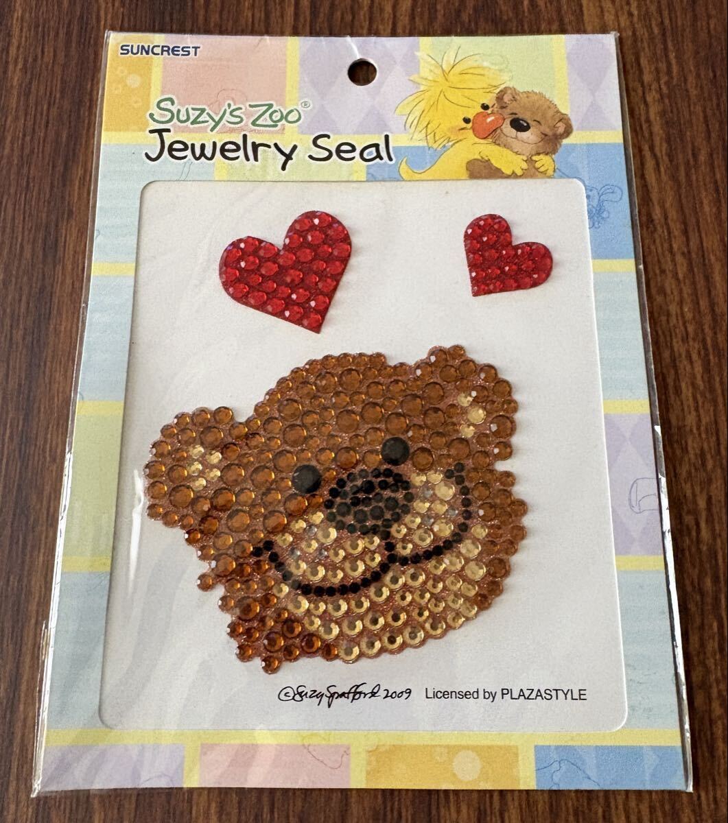 【廃盤品】昭和レトロ スージー・ズー Suzy's Zoo ジュエリーシール ステッカー②