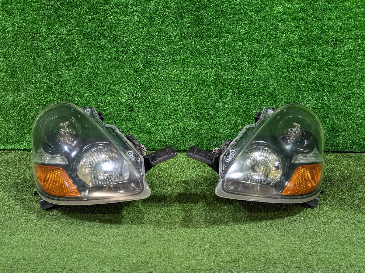 三菱　アイ　HA1W　純正ヘッドランプ　ライト　左右セット　STANLEY P4906　キセノン　HID　3B20　中古品(SP502-6-10-4)