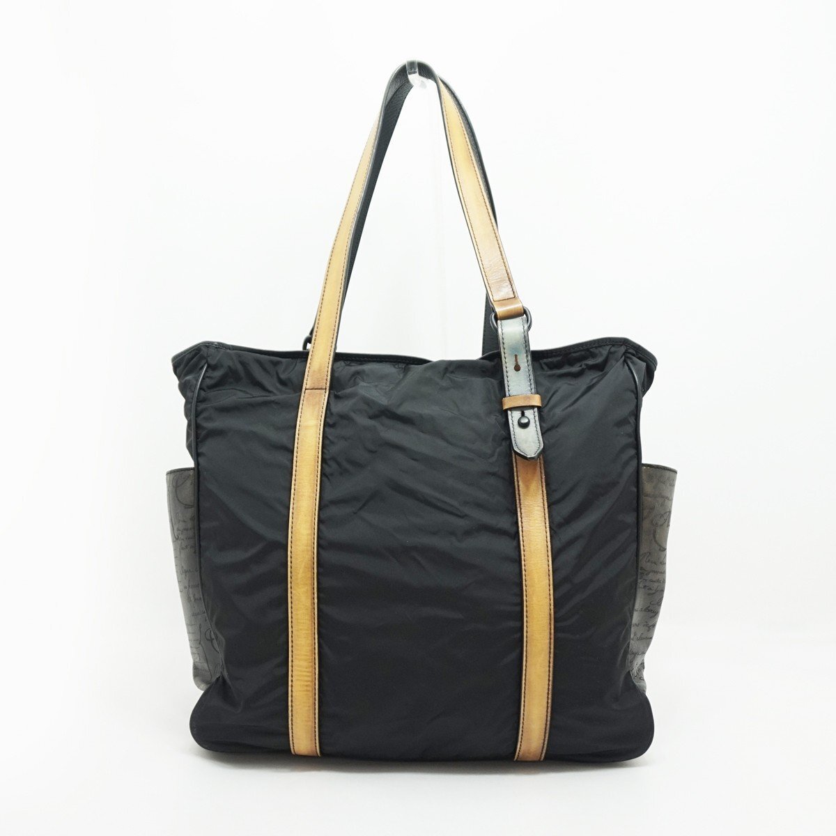 ◇【Berluti ベルルッティ】チルアウト カリグラフィー トートバッグ ブラック