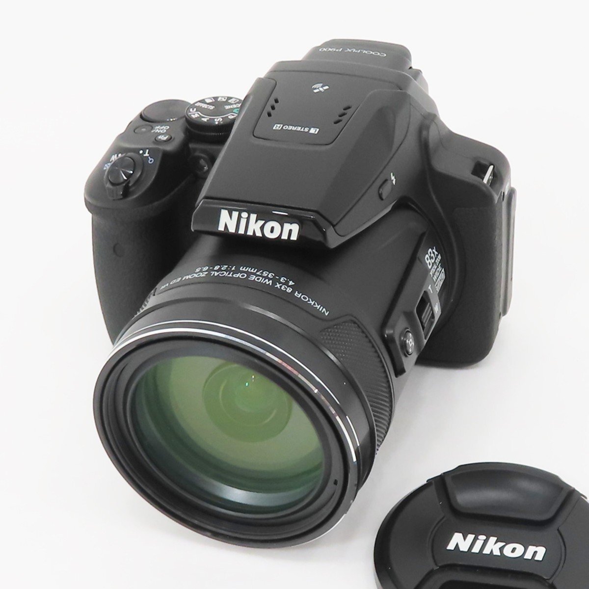 ◇美品【Nikon ニコン】COOLPIX P900 コンパクトデジタルカメラ ブラック