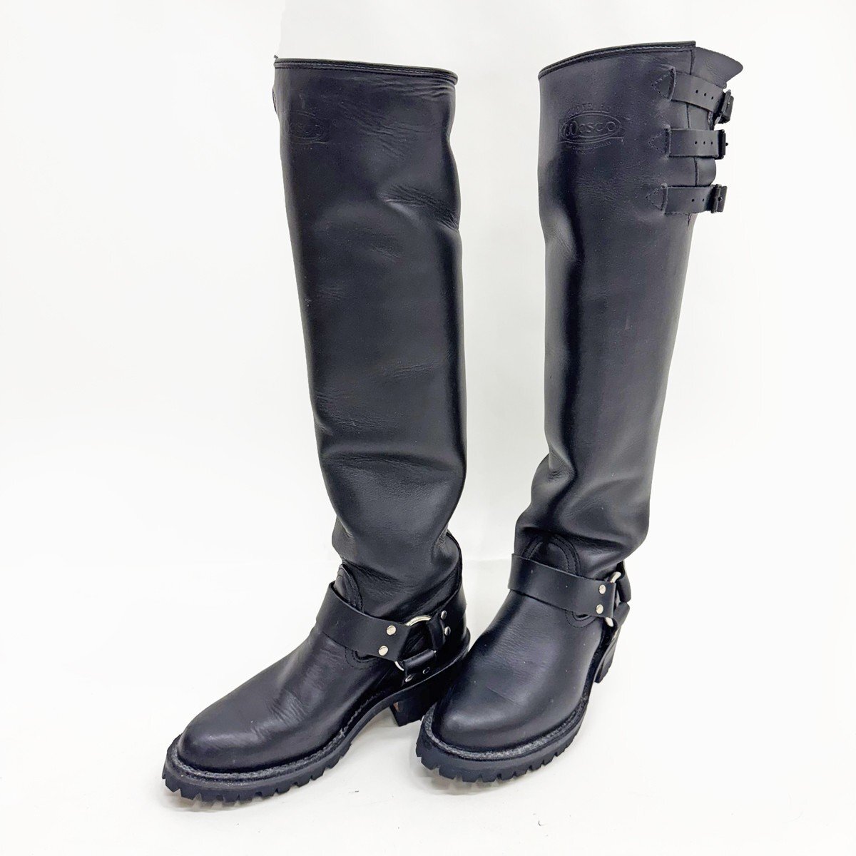 ♪◇【WESCO ウエスコ】ロングブーツ ブラック 6 1/2D