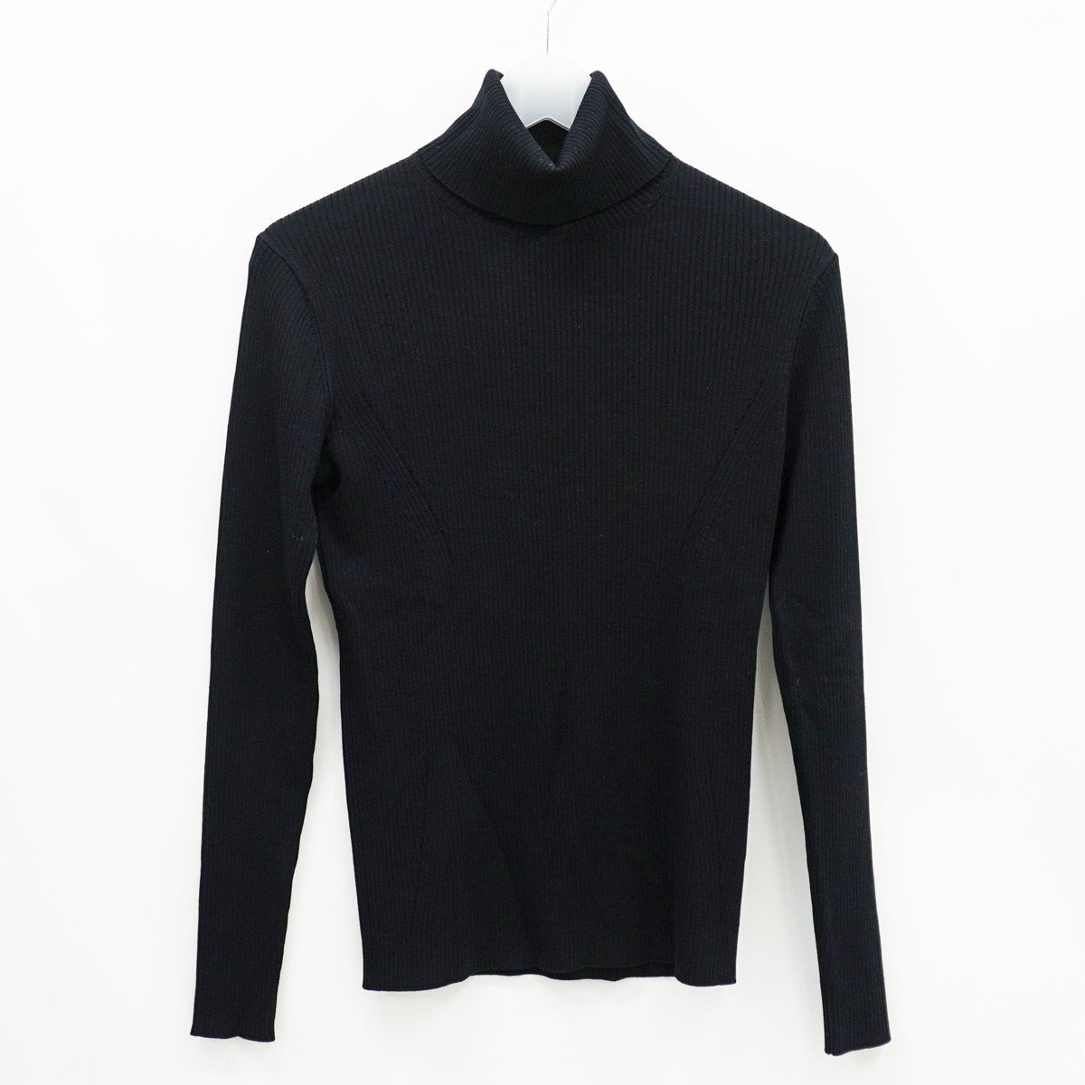 ◇【theory luxe セオリーリュクス】ウール タートルニット ブラック 38