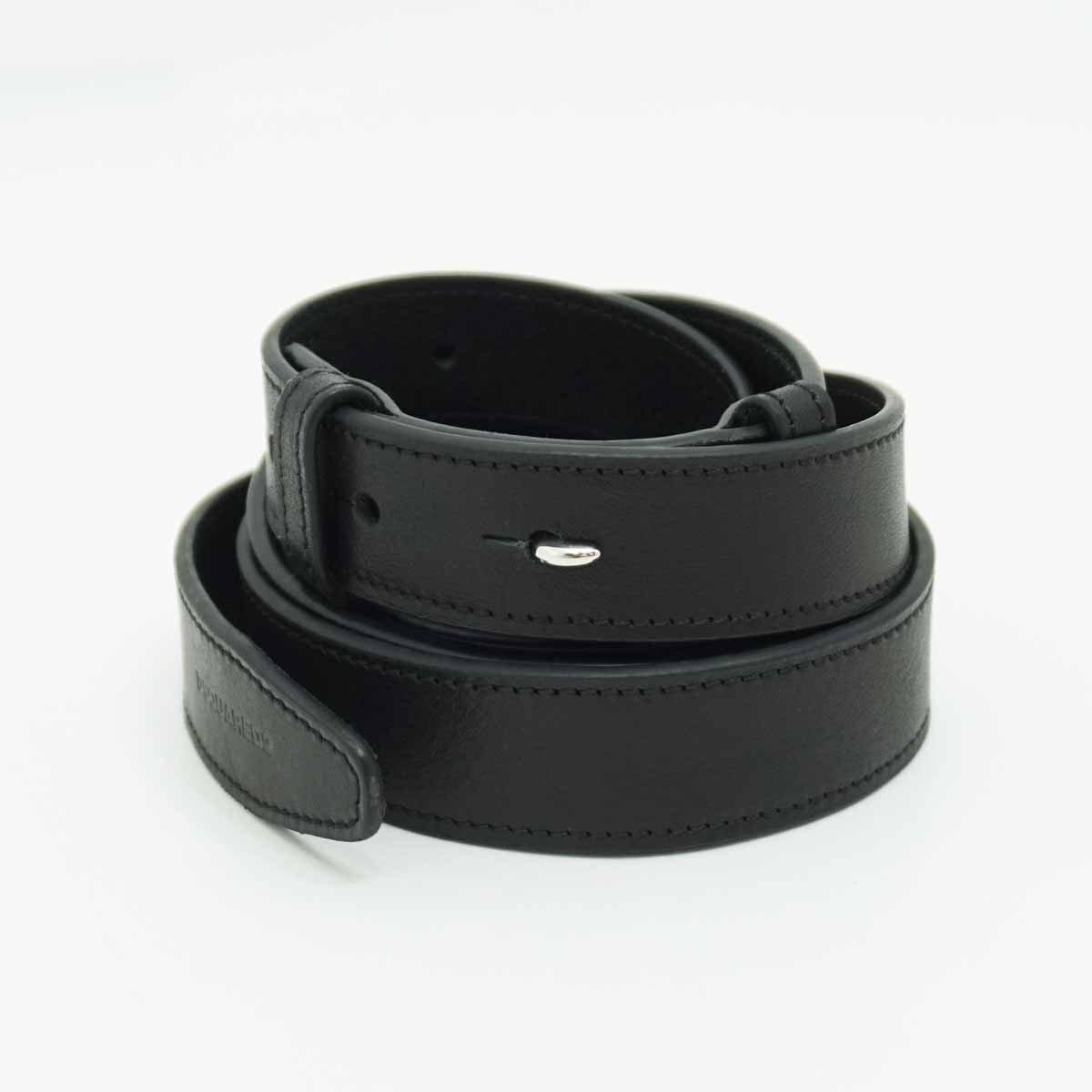 ◇【DSQUARED2 ディースクエアード】ベルト　ブラック