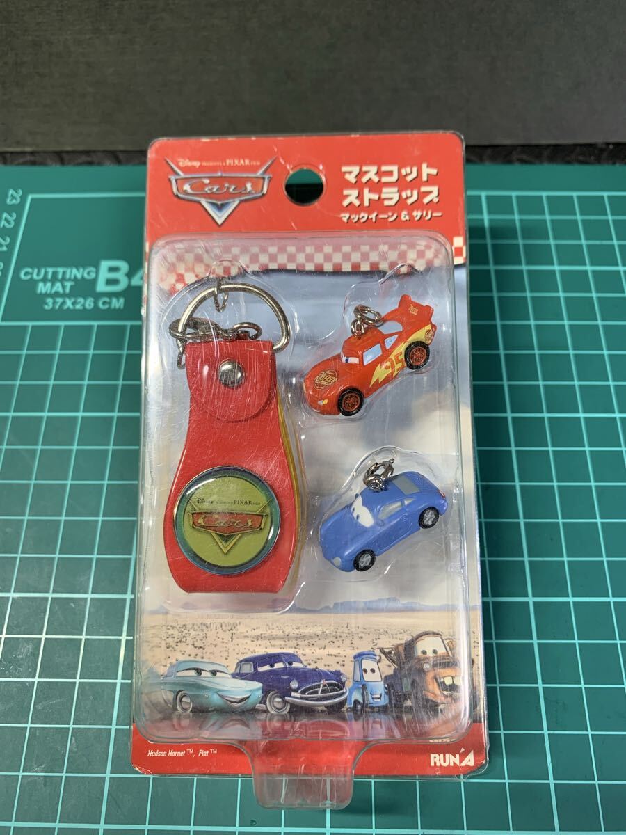【カーズ】マスコット ストラップ マックイーン & サリー Cars 