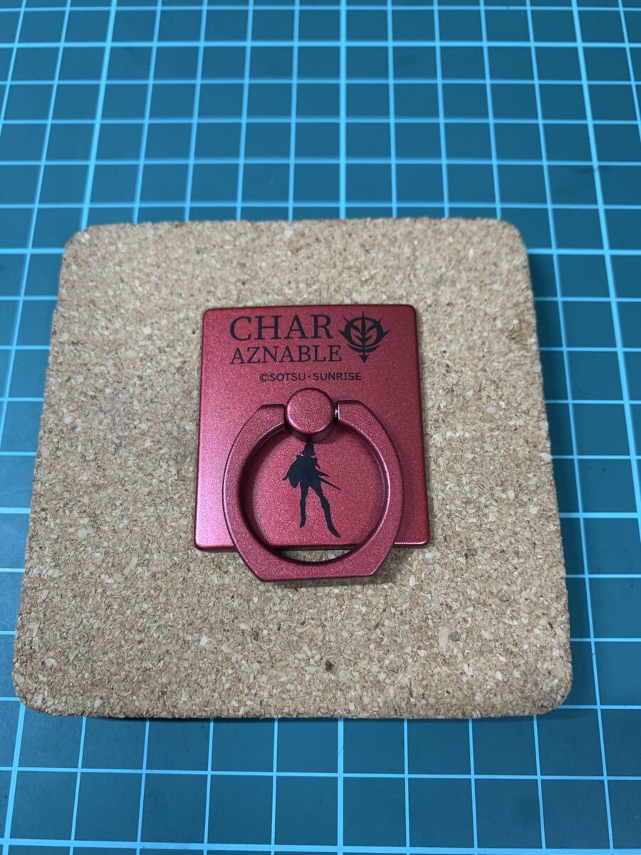 【シャア・アズナブル】 スマホリング ALMOND × GUNDAM Meij アーモンドチョコレート 機動戦士ガンダム 