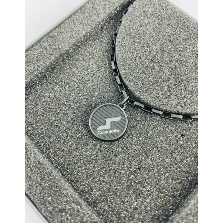 ■【中古品】　コラントッテ SPORTS PRO マグチタンネックレス ブラックチタン×ブラック RT150-RD 51 cm AZ091602