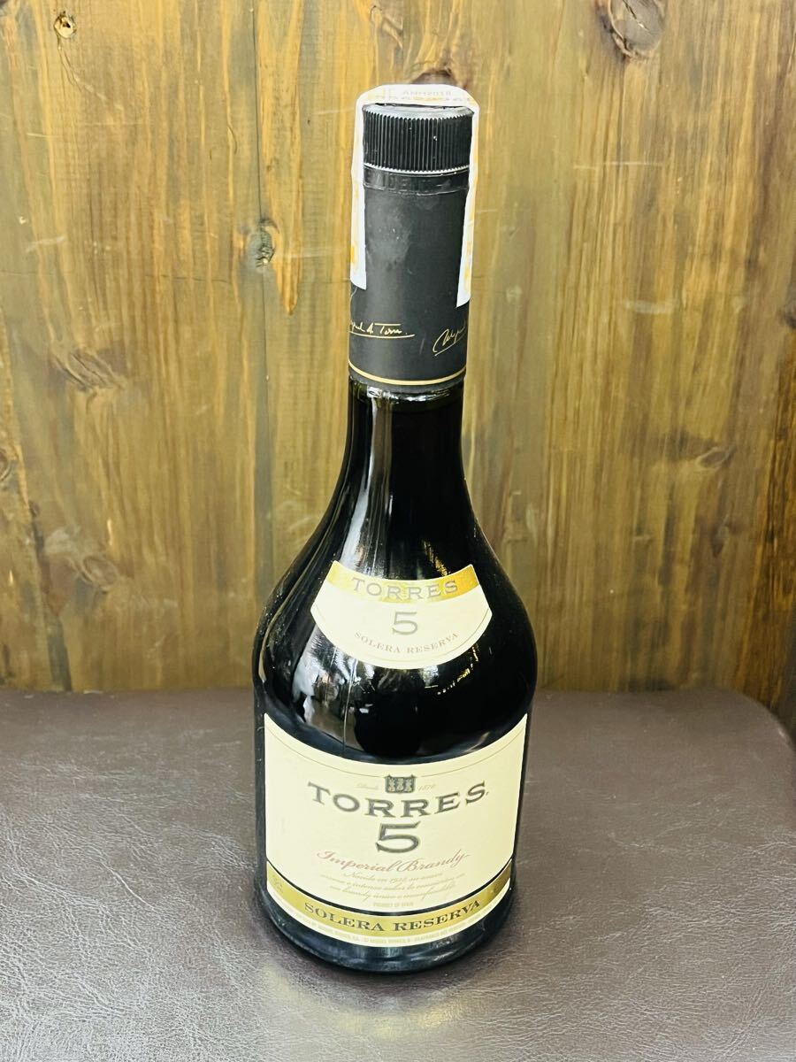  ◎1円【未開封】トーレス 5年 ソレラ インペリアル ブランデー 700ml 38%★同梱不可co⑤
