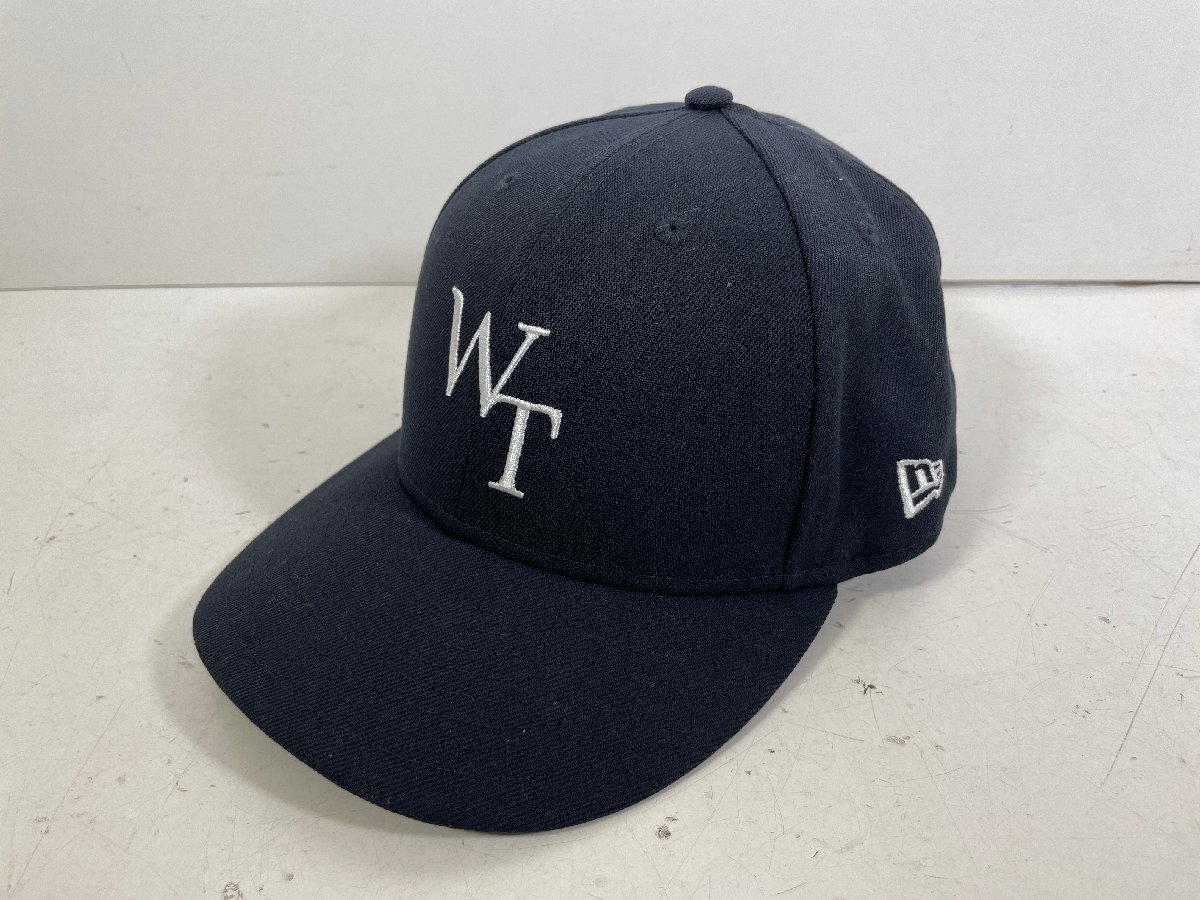 ☆ WTAPS × NEW ERA ダブルタップス ニューエラ 59FIFTY キャップ ネイビー サイズ 59.6cm 未使用品