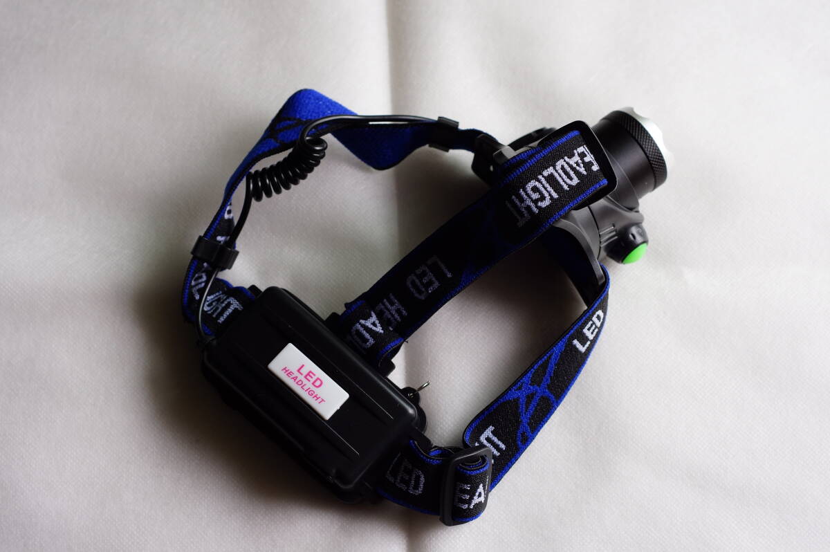 ★強烈！激明！★ヘルメットLEDヘッドライト★S-2910B★探検登山戸外野営DIY防災用に★
