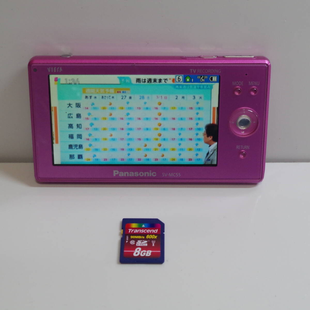 A4892 パナソニック 4V型 液晶 テレビ SV-MC55