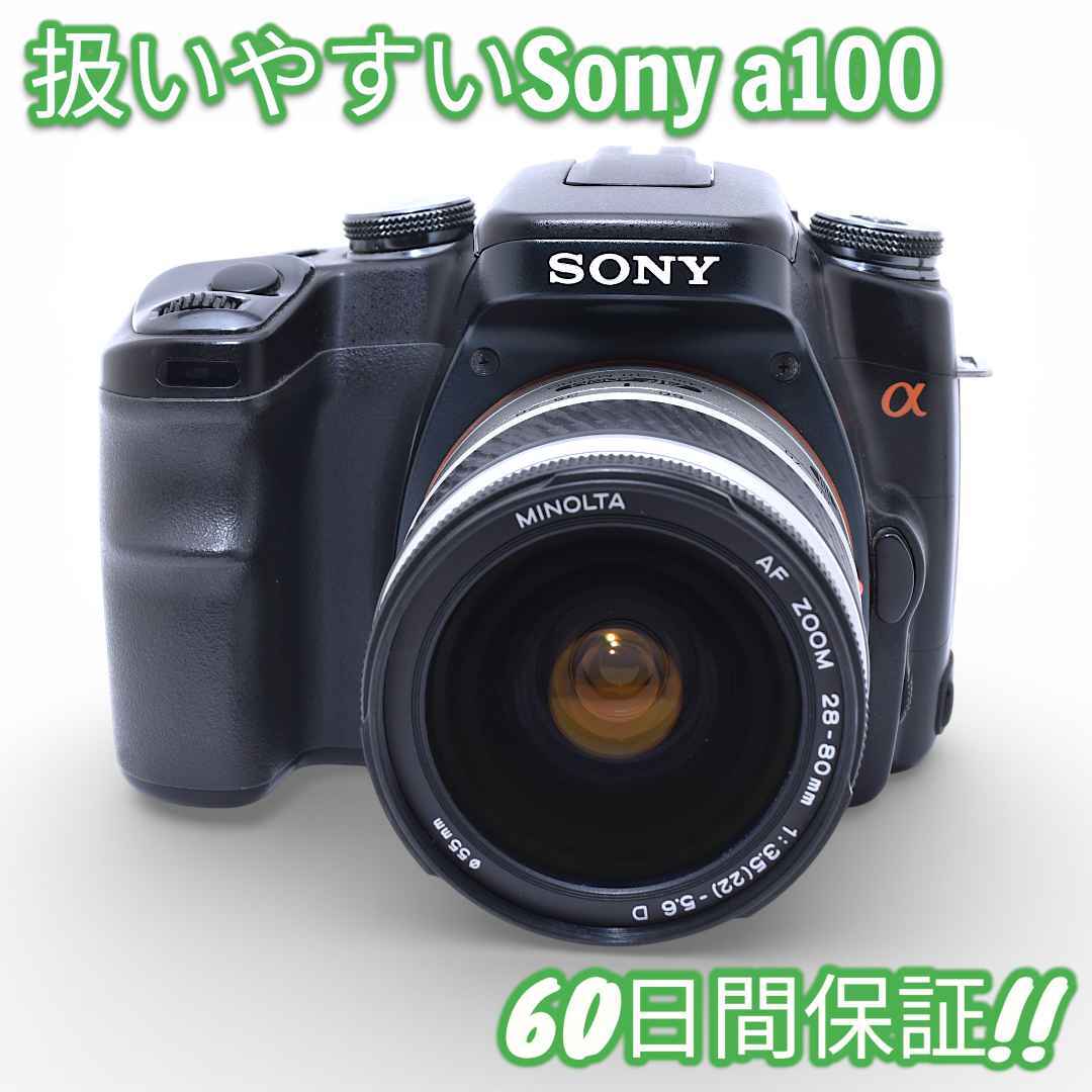 美品 Sony a100 レンズセット CCDセンサー搭載 #9917