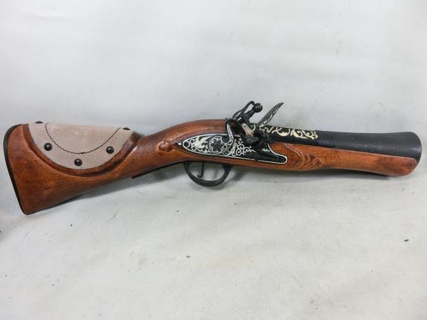 Σ古式銃　フリントロック　装飾銃　　検）モデルガン　無可動　　