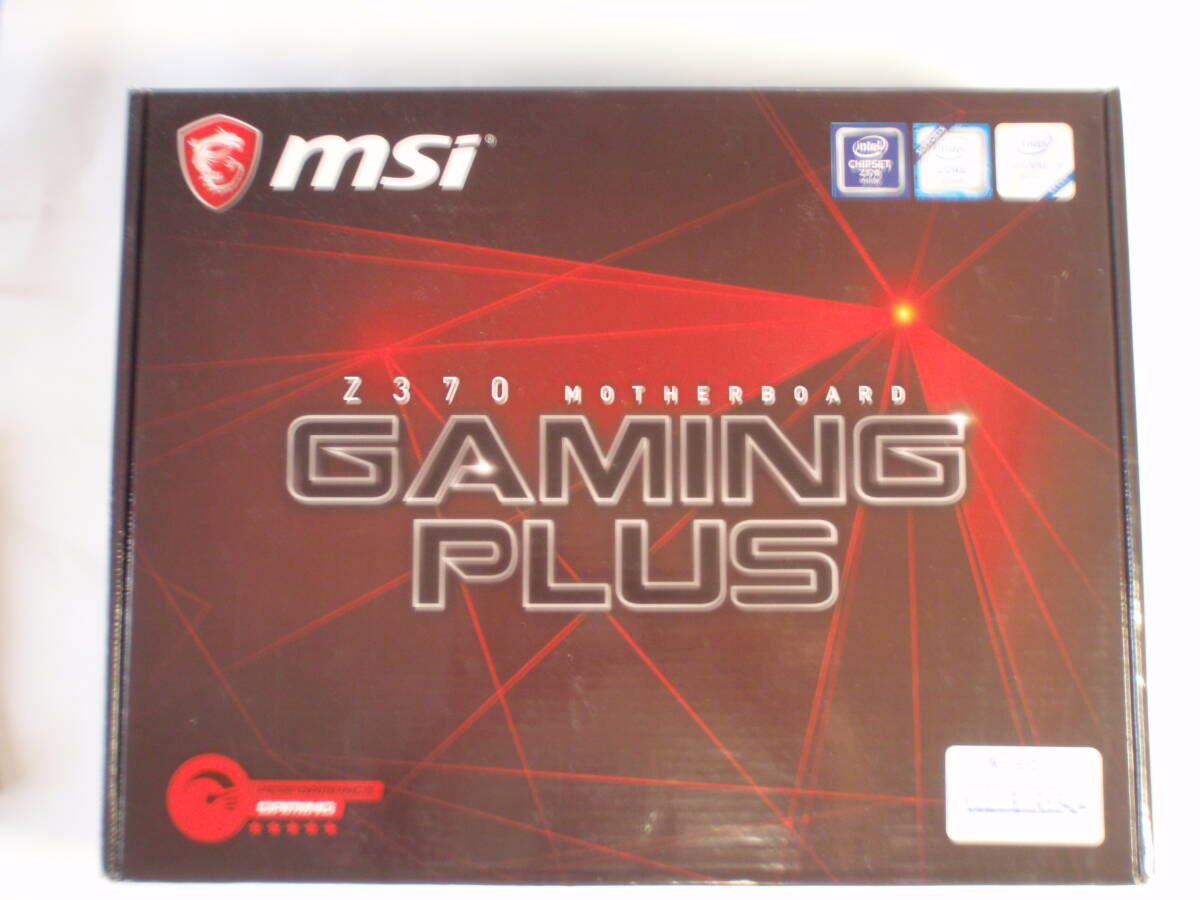 MSI/Z370 GAMING PLUS/Z370/DDR4/LGA1151/ATX