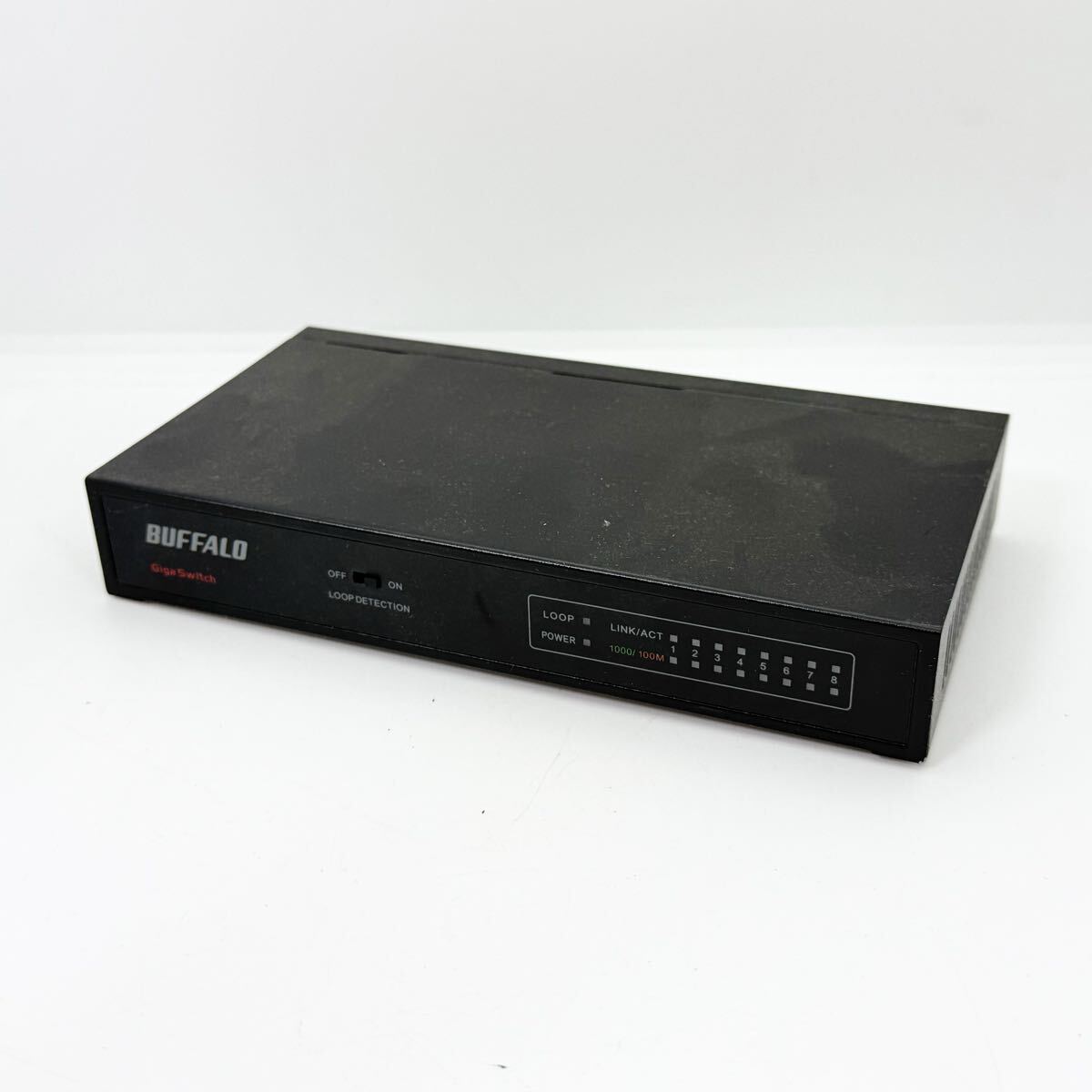 BUFFALO バッファロー LSW5-GT-8NS Giga 8ポート スイッチングハブ 通電確認済 現状品