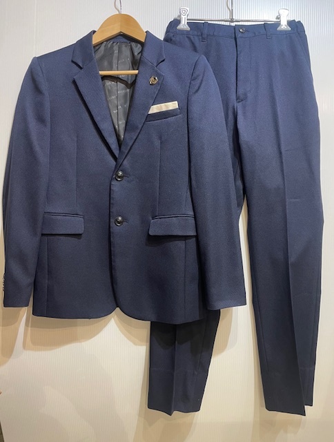 WALTZ BY BEAMS DESIGN フォーマル スーツ ジャケット パンツ 上下セット ネイビー 160 ワルツ ビームス 卒業式 入学式 冠婚葬祭