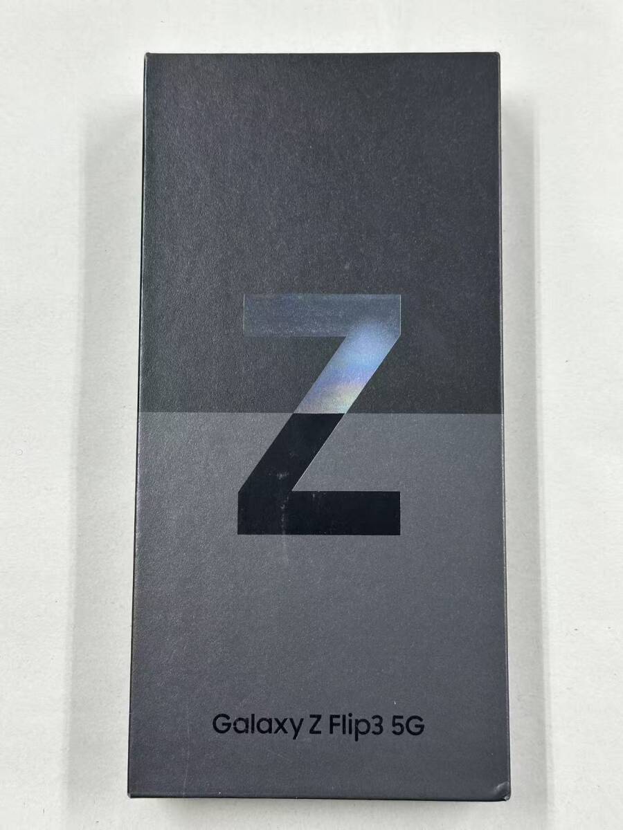 [訳あり 未使用] AU Galaxy Z Flip3 SCG12 black