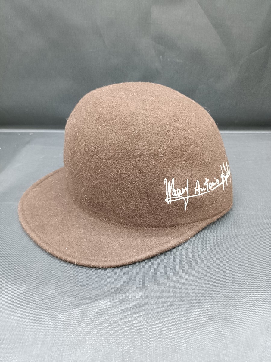 KAMILAVKA カミラフカ キャップ 帽子 WOOL ウール CAP ブラウン 中古