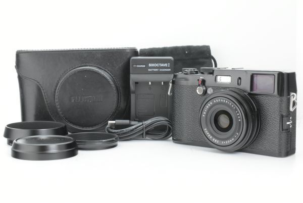 【美品】Fujifilm FinePix X100 12.3 MP Digital Camera Black 富士フィルム コンパクトデジタルカメラ ブラック EF-TN-JP1826