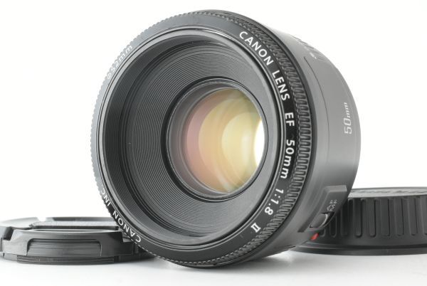 【美品】Canon EF 50mm f/1.8 II Standard Prime Lens for EF Mount キャノン レンズ EF-TN-JP1924