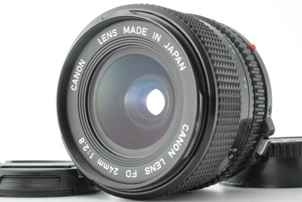 【美品】Canon New FD NFD 24mm f2.8 MF Wide Angle Lens キャノン マニュアルフォーカスレンズ EF-TN-JP1914