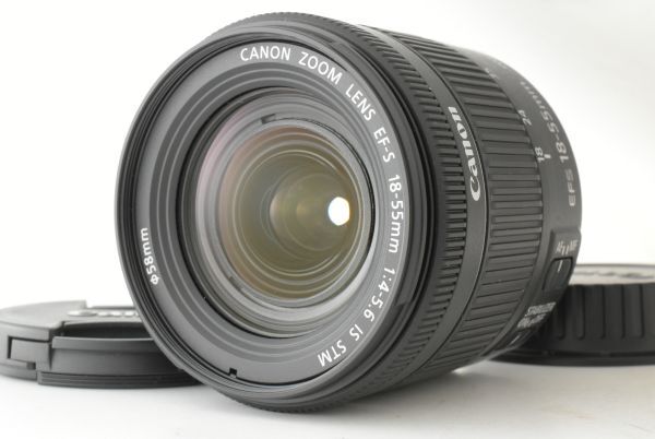 【美品】Canon EF-S 18-55mm f/4-5.6 IS STM Lens キヤノン レンズ EF-TN-JP1960