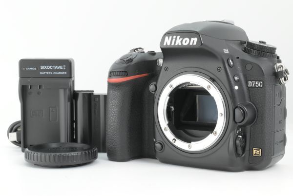 【美品 シャッターカウント 24,020回】 Nikon D750 24.3 MP Digital SLR Camera Black ニコン デジタル一眼レフカメラ ボディ EF-TN-JP1962