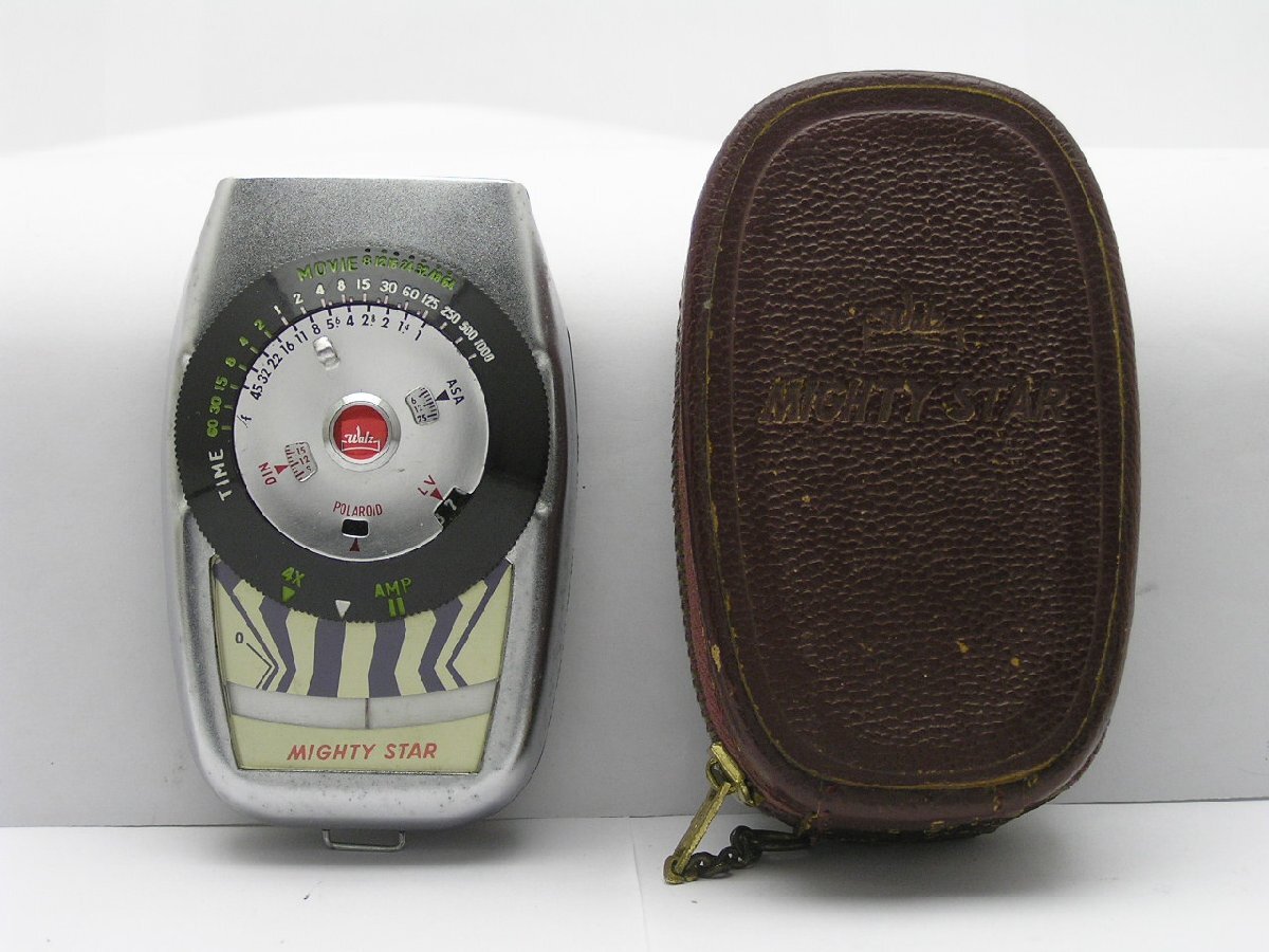 ★1円★ハローカメラ★0734 ワルツ walz 露出計 MIGHTY STAR メーター動作品 即決有り