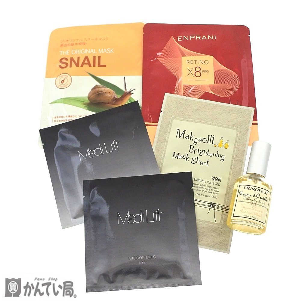 1円 まとめ 保管品 Medi Lift メディリフト デュランス パウダームスク パック5枚 HOLIKA HOLIKA ホリカホリカ ENPRANI エンプラー