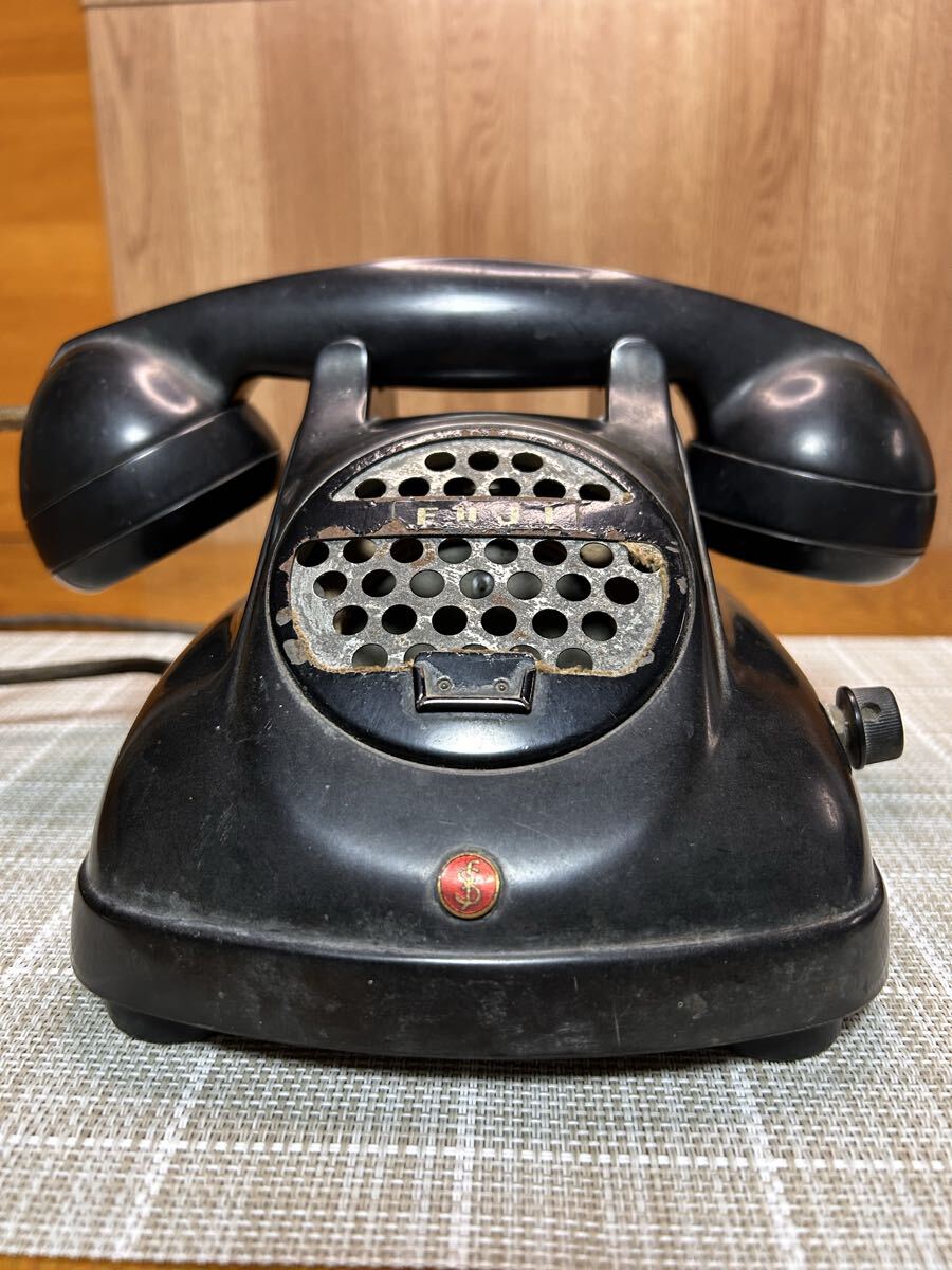 管M104 黒電話 電話機 FUJI 希少品 昭和３６年 昭和レトロ 