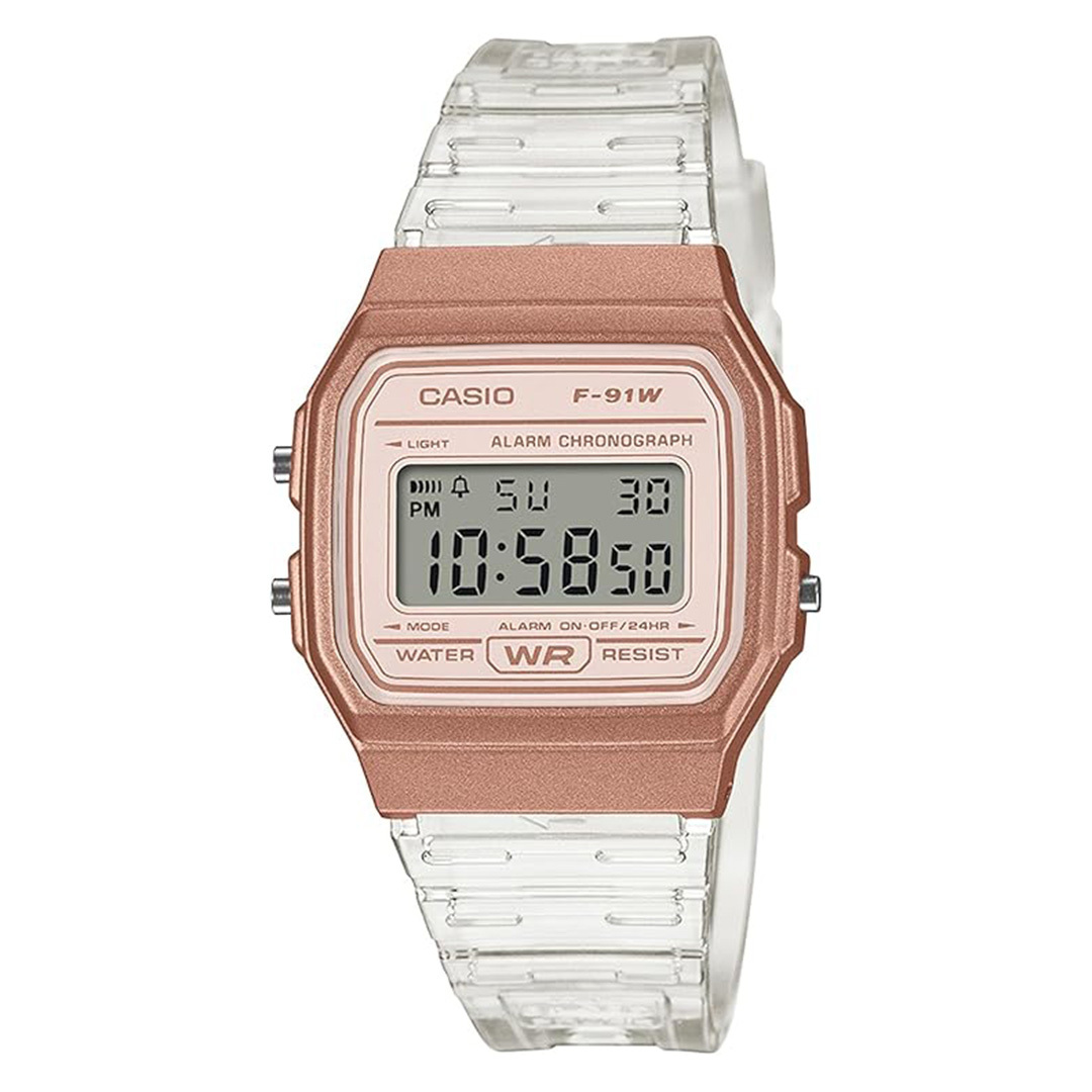 CASIO カシオ カシオコレクション F-91WS-7A3JF ユニセックス ローズゴールド