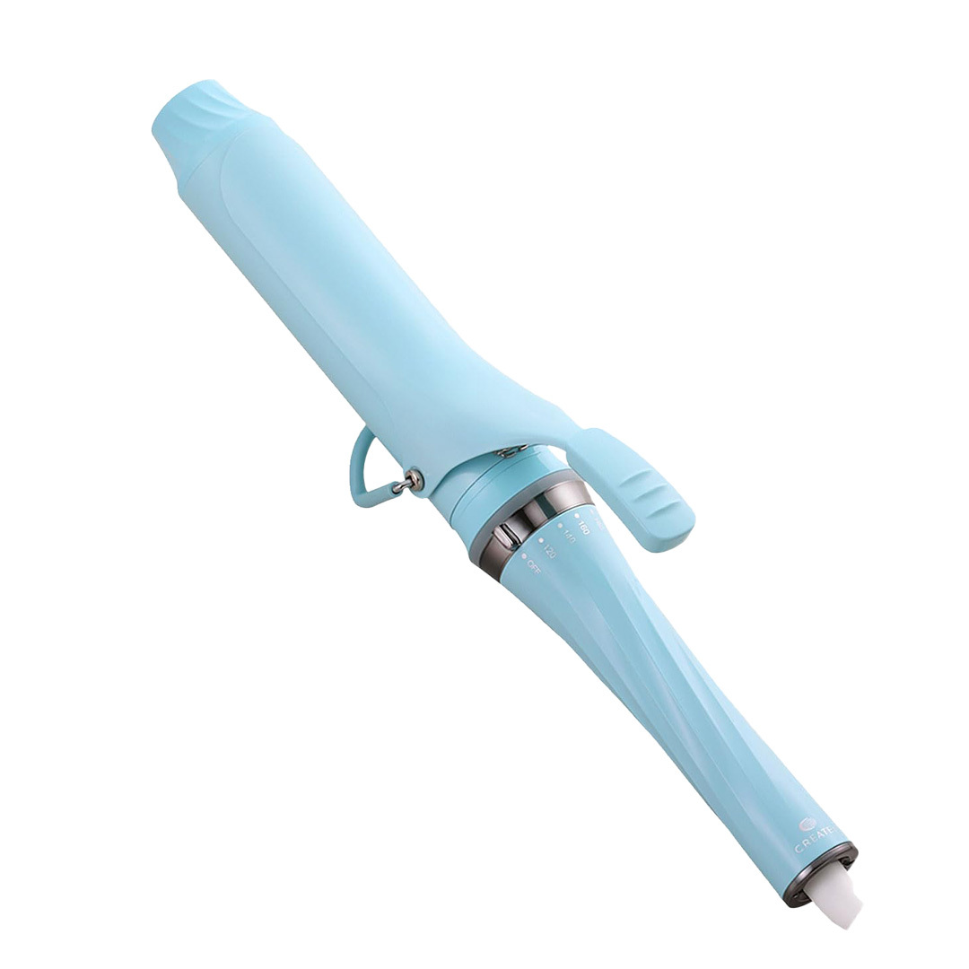 クレイツ マカロンカールアイロン 38mm CCM-G38B ミント(ブルー)