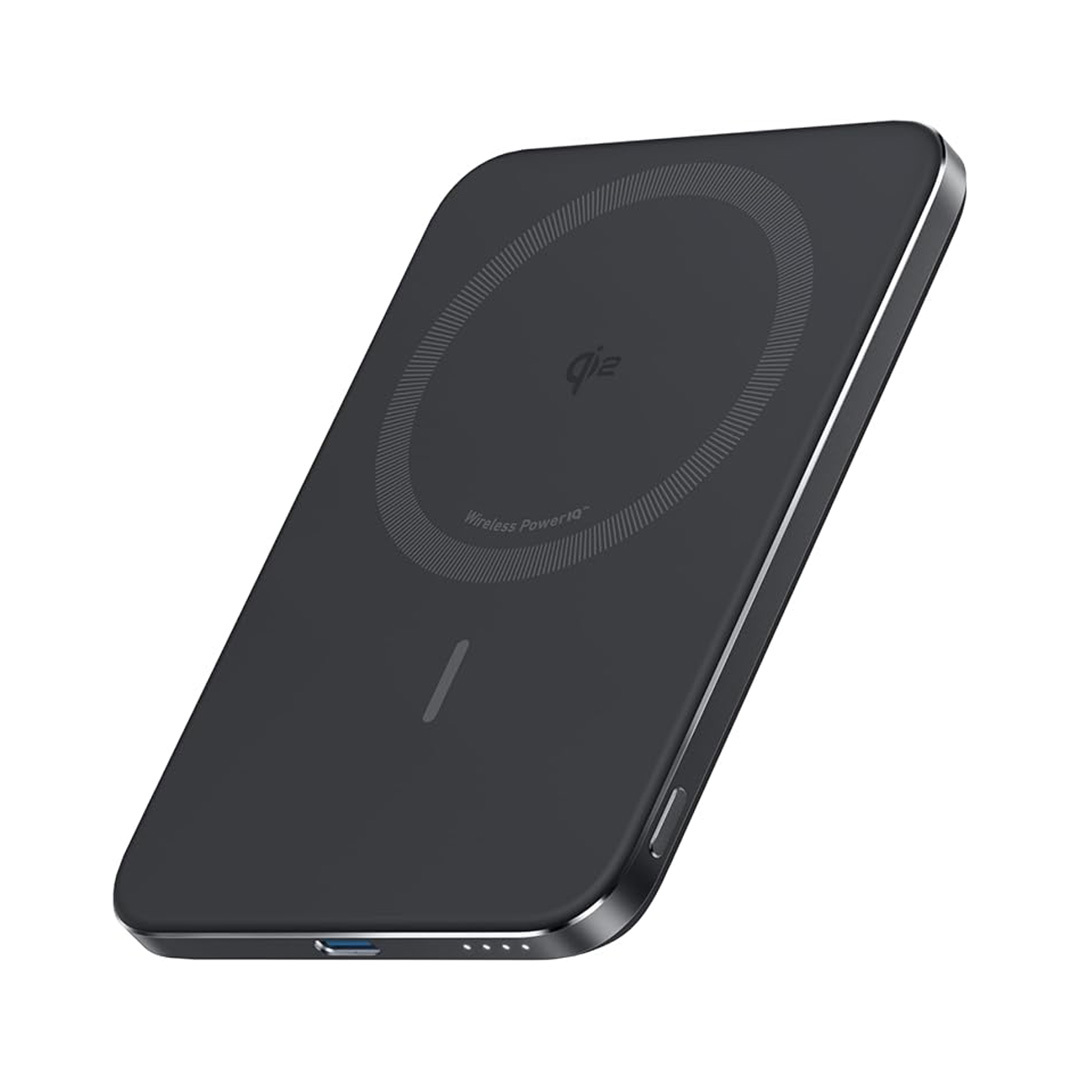Anker Nano Power Bank (5000mAh, MagGo, Slim) ブラック